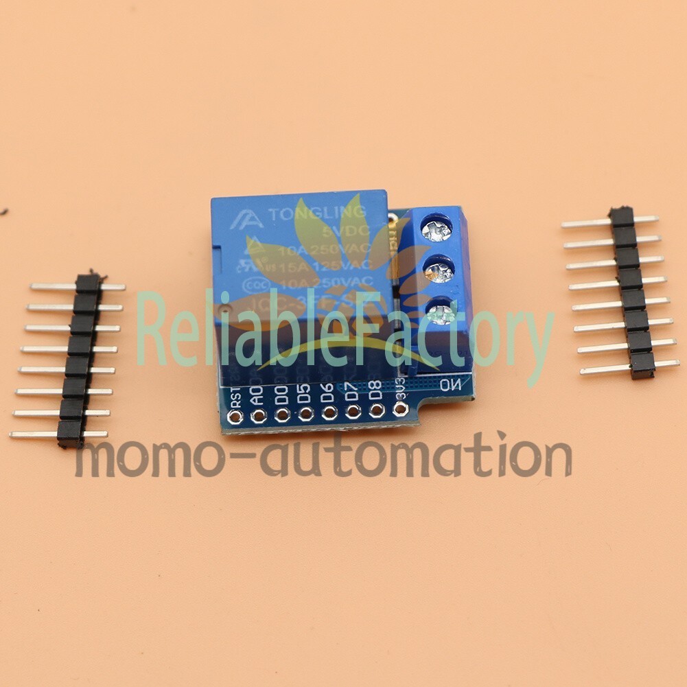 New WeMos D1 Mini DC 5V 1CH Relay For Arduino ESP8266 Development Board 1PCS /MO