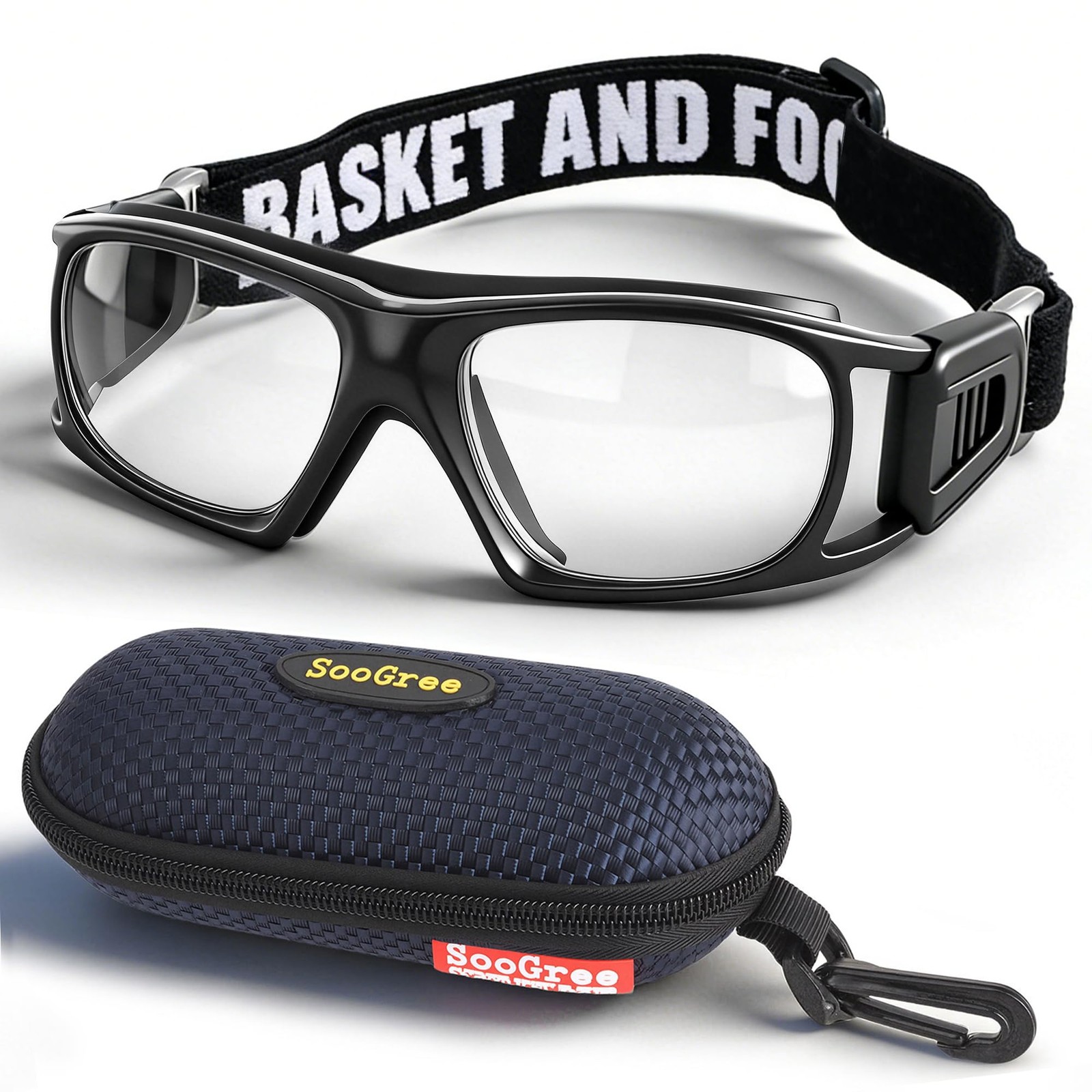 Sport Glasses Shock Collision Anti Fog for Men Women – Basketball Football