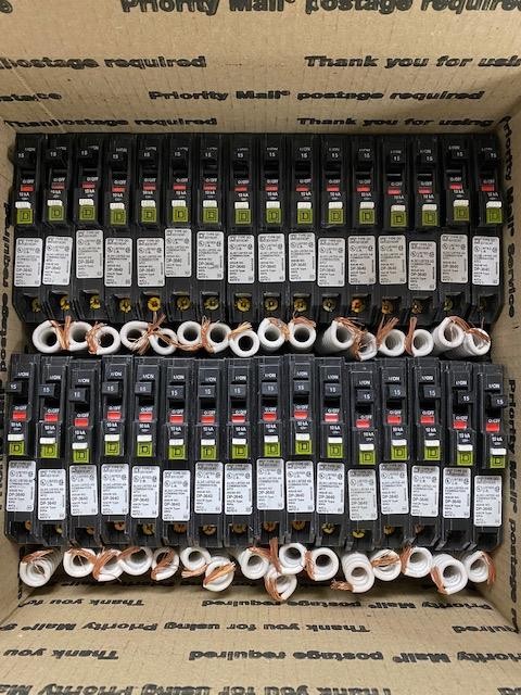 1PC SQUARE D QO115CAFIC QO115CAFI 15A AFCI BREAKER NEW
