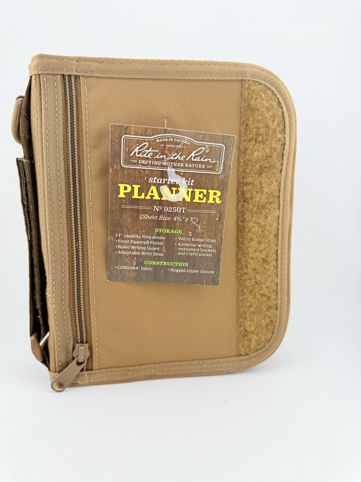 NEW Rite in the Rain 9250T Cordura Fabric All-Weather Day Planner 4 5/8x 7″ Hike