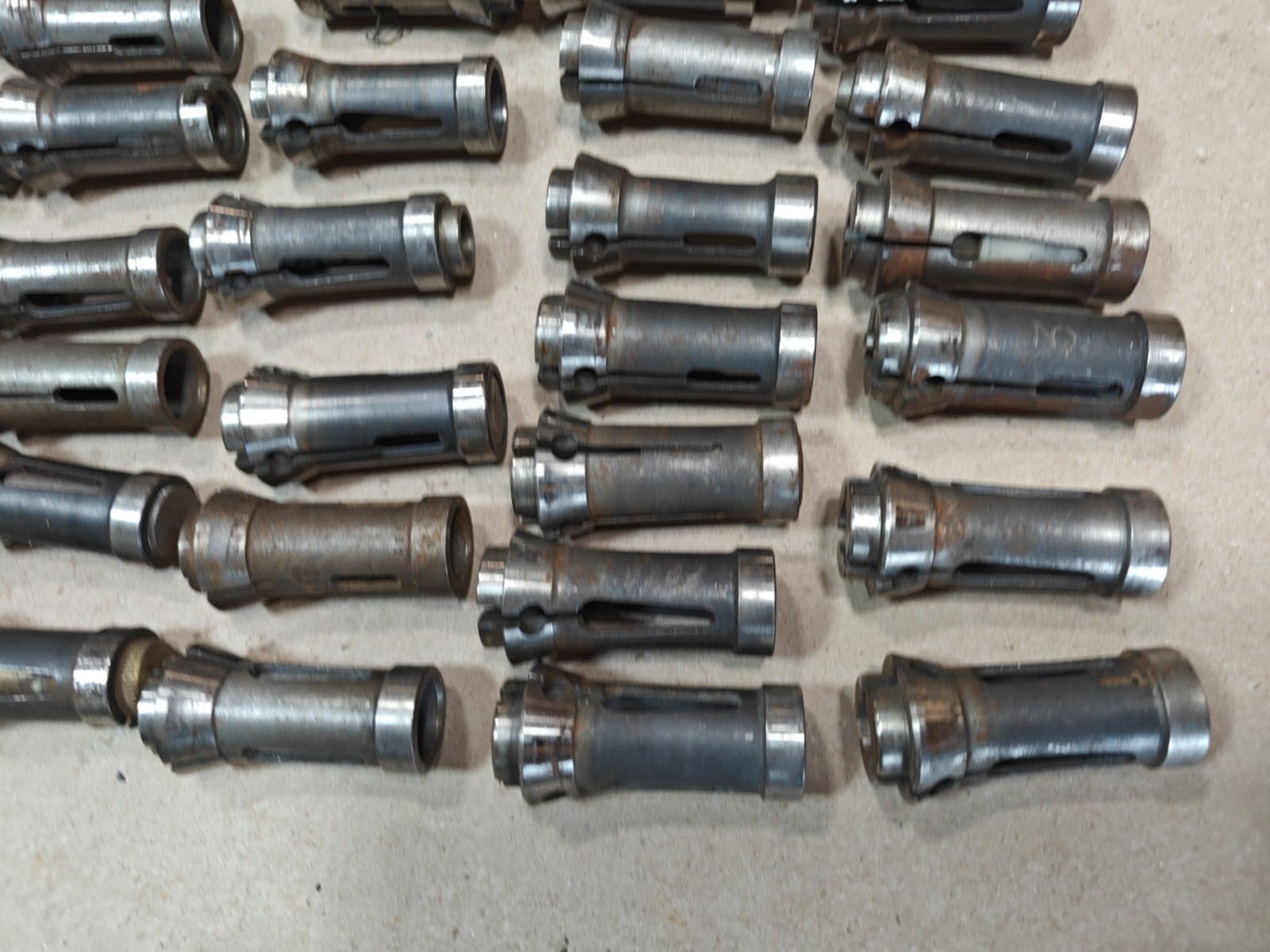 Lot Of 65, CNC Lathe Hardinge Nose Hex Collets Screw Machine Tools 🇺🇲