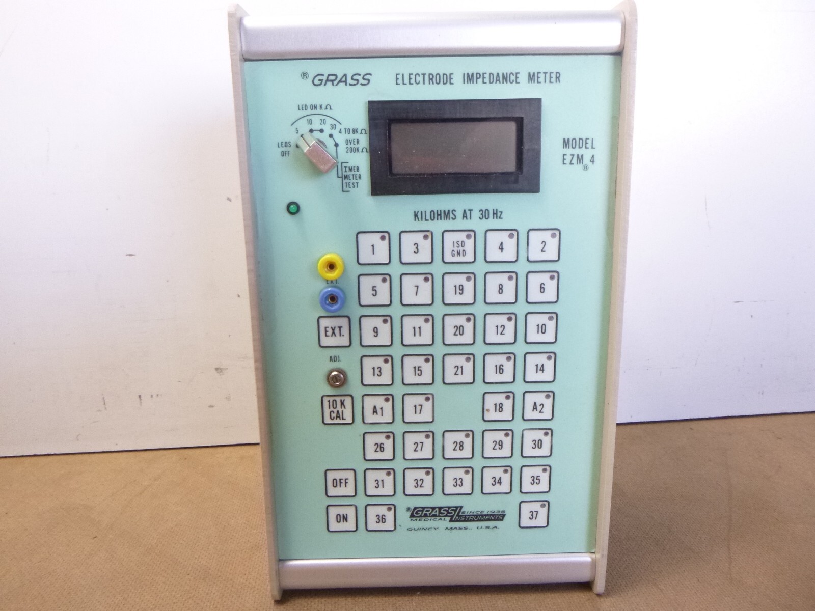 Grass Instrument EZM 4 Electrode Impedance Meter EZM4A EZM4B