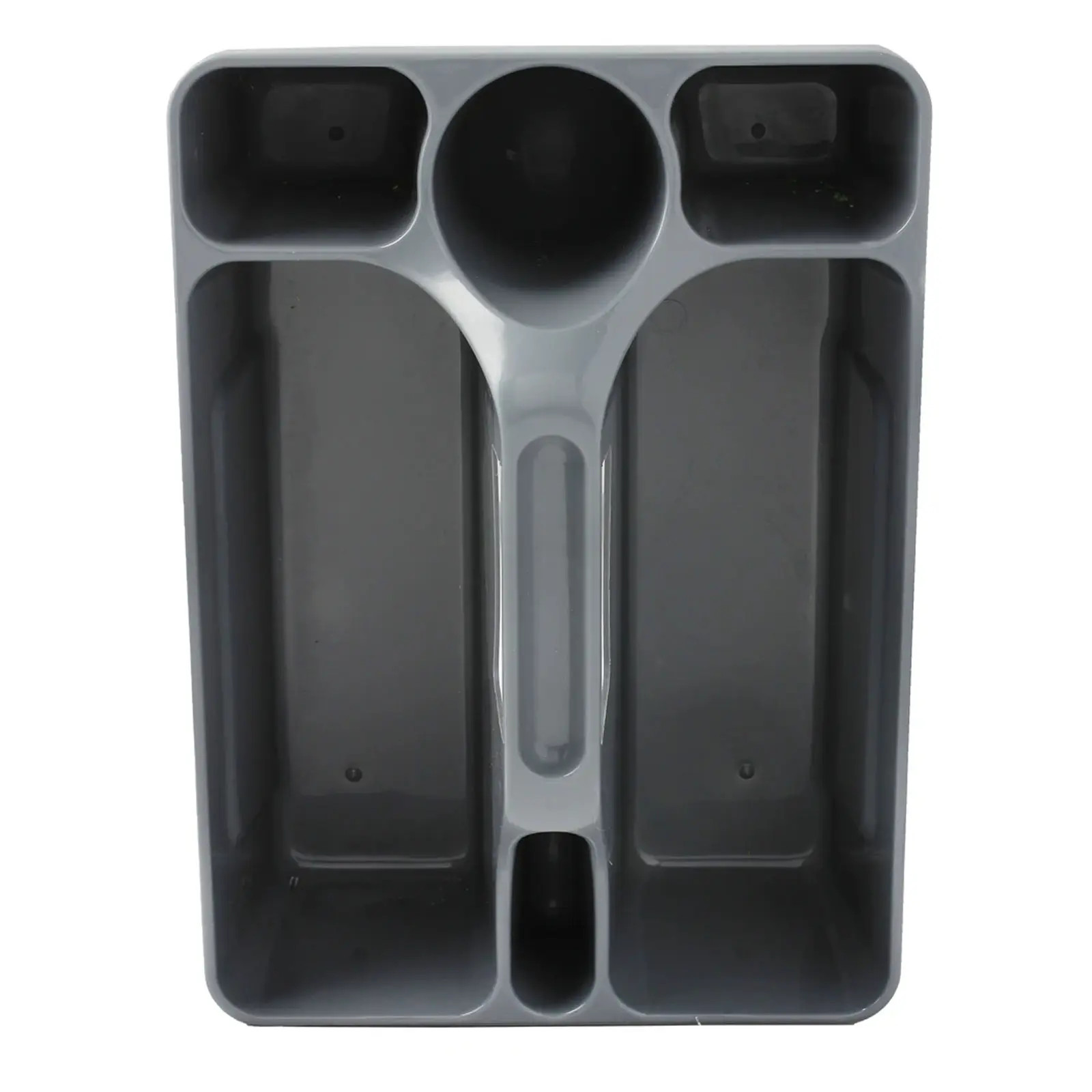 Libman Commercial 1225 16″ Wide Gray Polyproylene 5 Compartment Maid Caddy