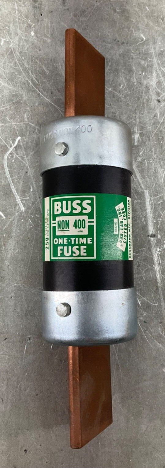 NEW BUSSMAN NON 400 ONE-TIME BUSS FUSE 250V