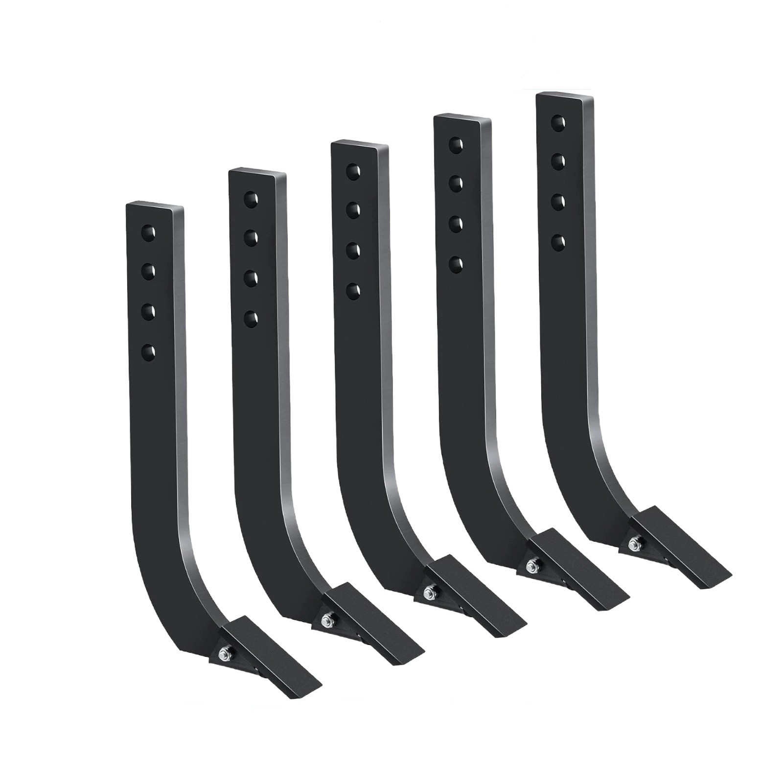 5Pack Box Blade 18” Ripper Shank 3 Hole Box Scraper Shank with 4 Holes Plowing