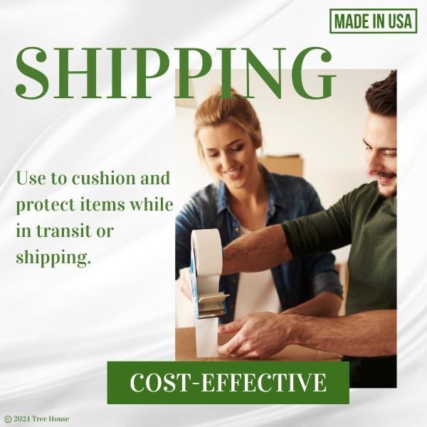 Packing Paper for Moving – 500 Sheets, 24″x30″ Newsprint – Recyclable, Heavy-Dut