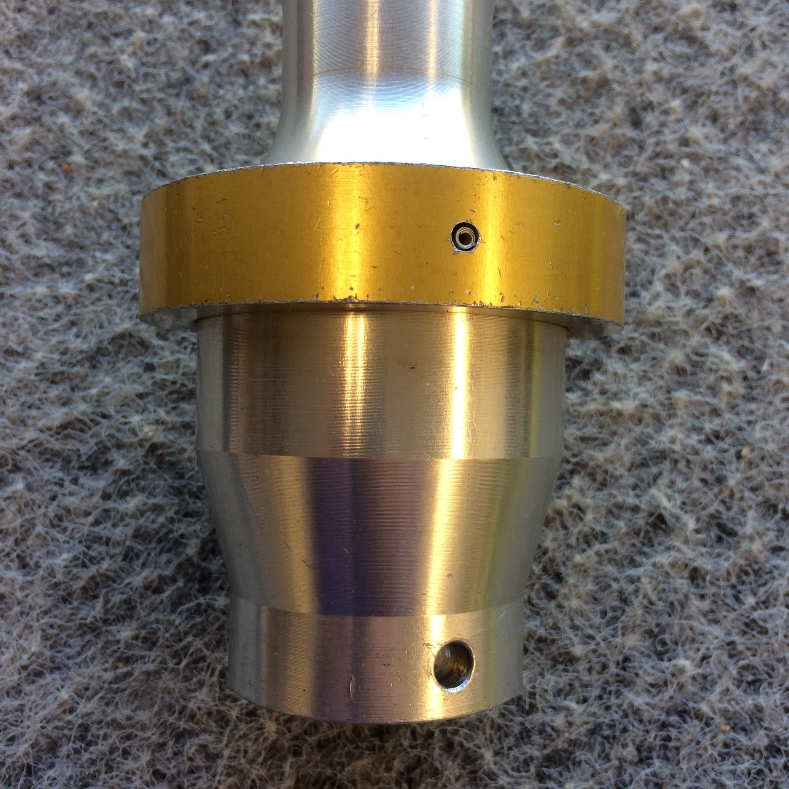 Branson Gold Ultrasonic Welding Horn / Booster Branson 902J SUPERB CONDITION