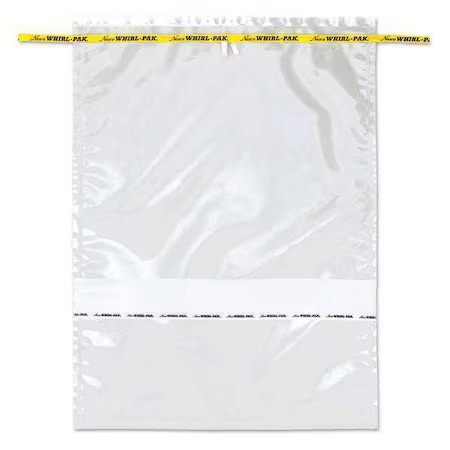 Whirl-Pak B01447 Sampling Bag, Clear, 184 Oz., 20″ L, Pk100