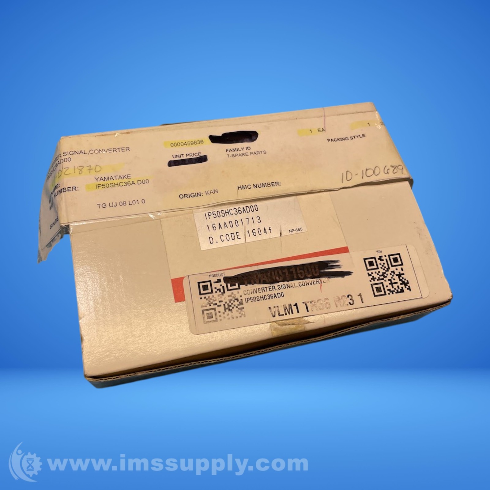 Azbil IP50SHC36AD00 Signal Converter FNOB
