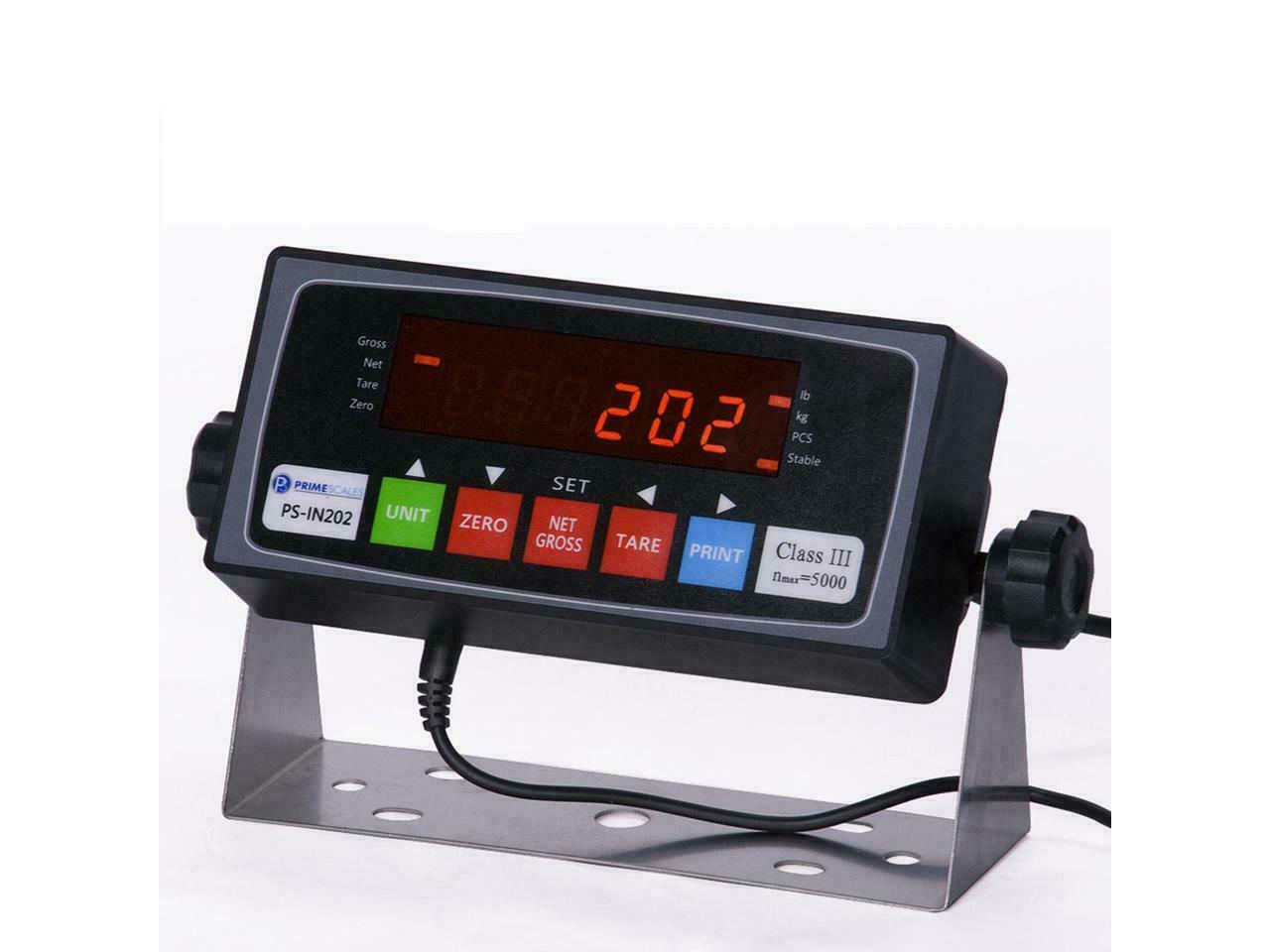 Prime Scales PS-IN202 NTEP Legal For Trade Indicator LED or LCD