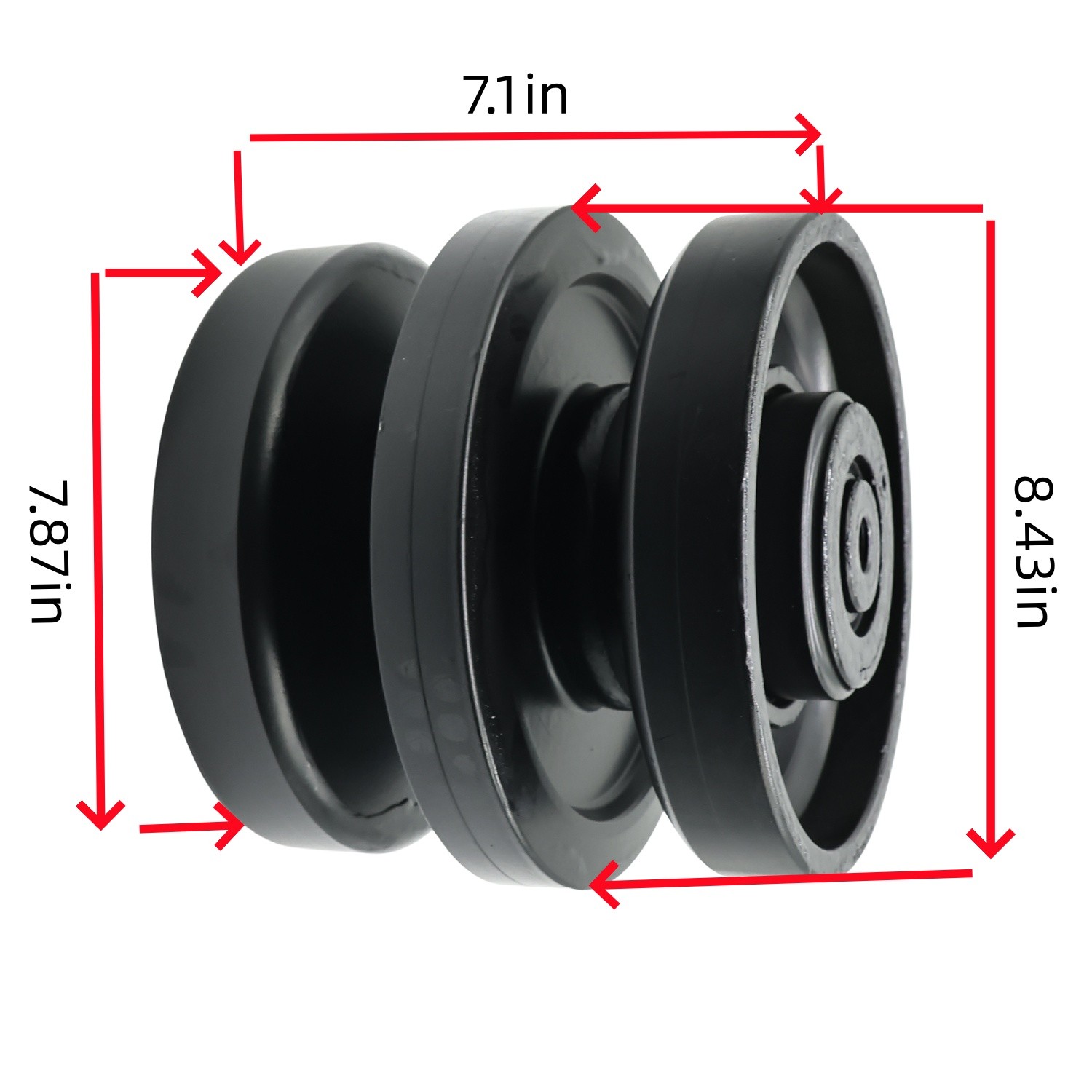 Bottom Track Roller For Bobcat T550 T590 T595 T630 T650 7228629 7352427