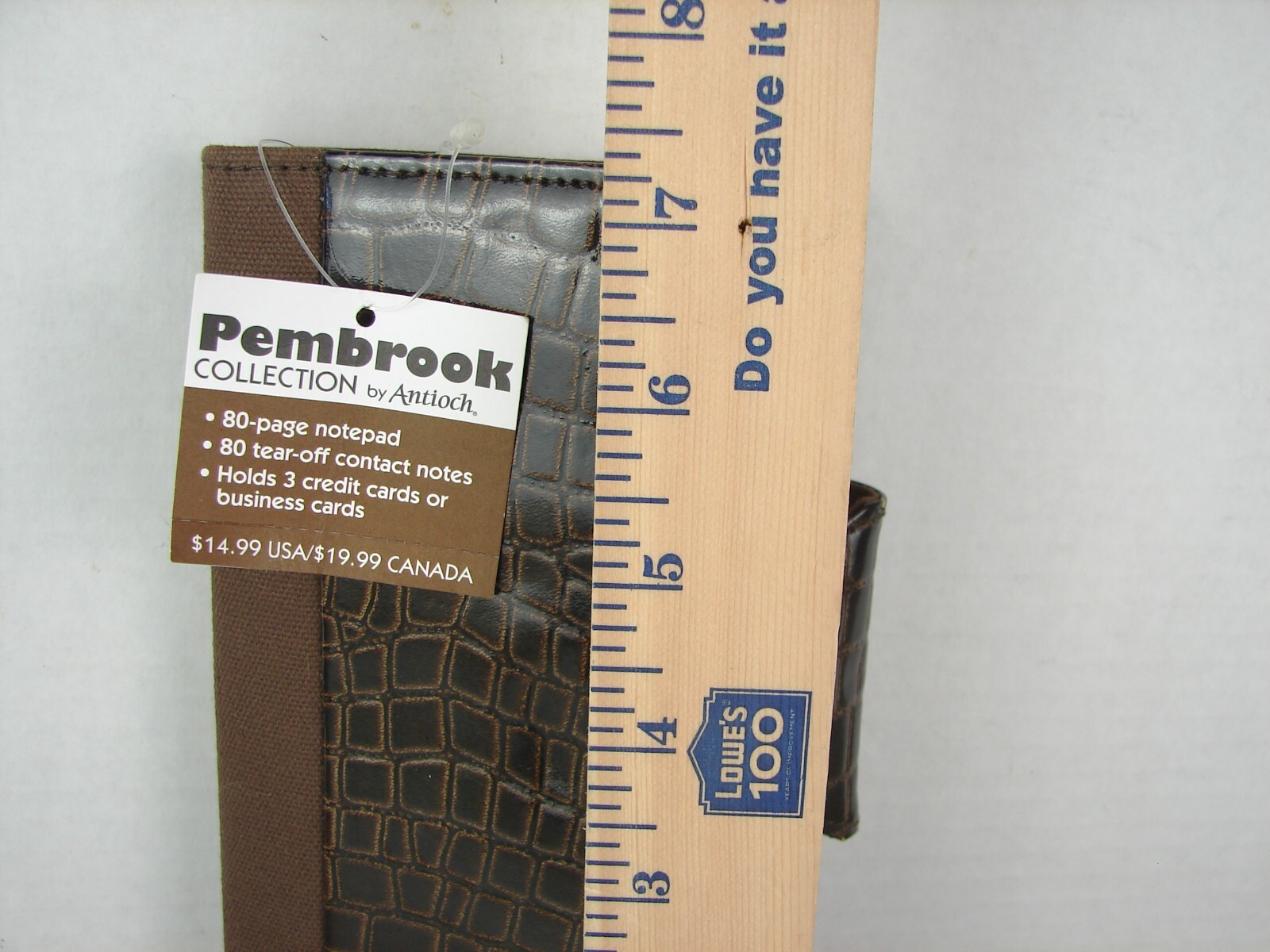 Notepad holder Pembrook Collection Wallet type