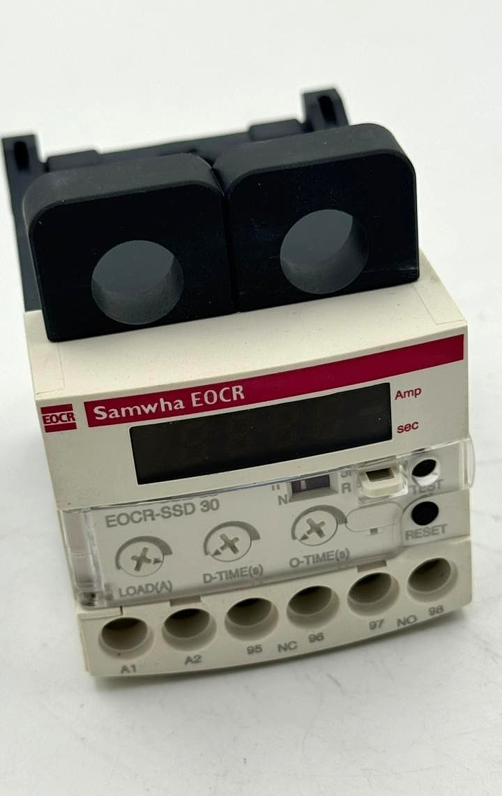 Samwha EOCRSSD30DB Electronic Overload Relay | 3–30A | 24VAC/DC