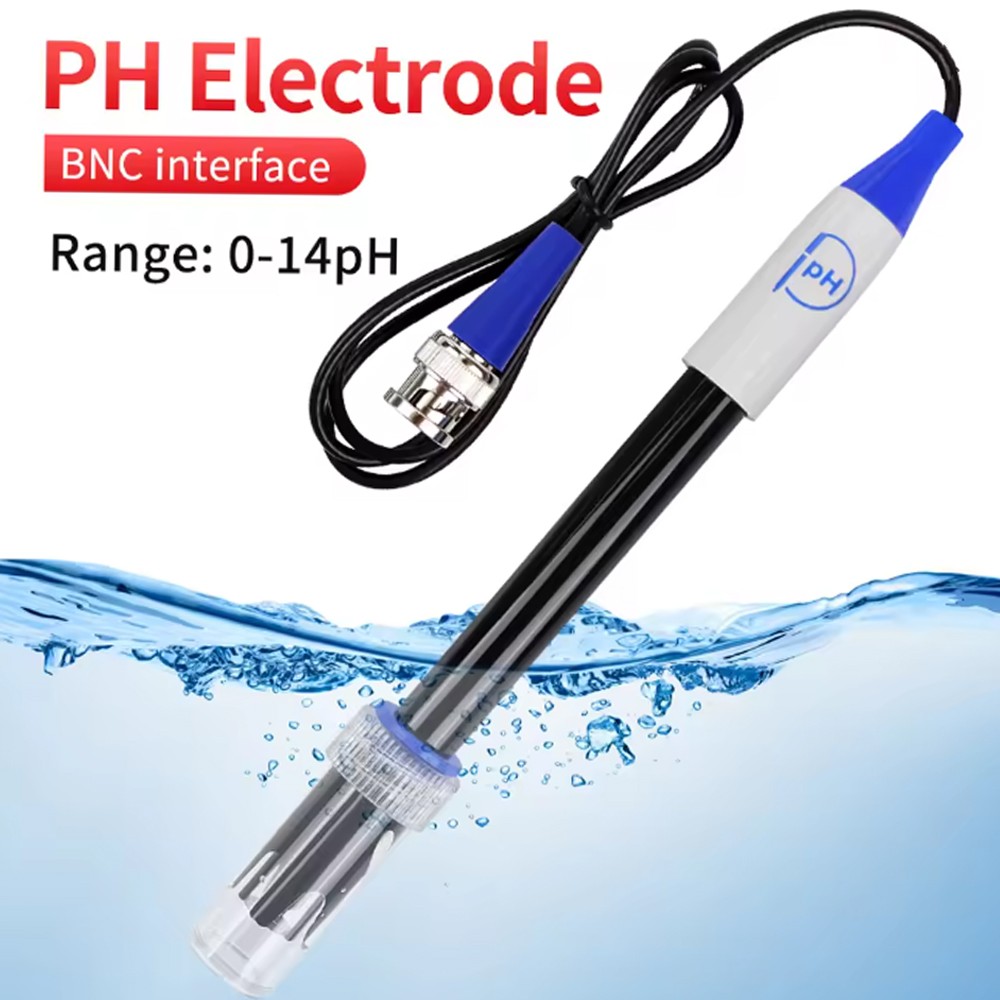 Liquid PH 0-14 Value Detect Sensor Module + PH Electrode Probe BNC for Arduino