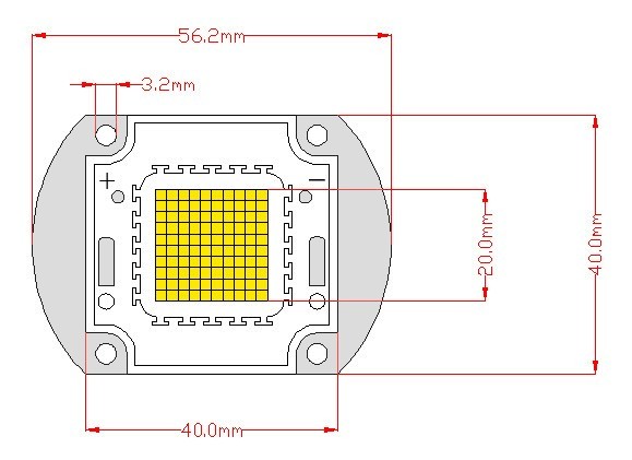20W Ultra Voilet UV LED lamp light 390-405nm 2600mW purple led bead 700mA 33-34V