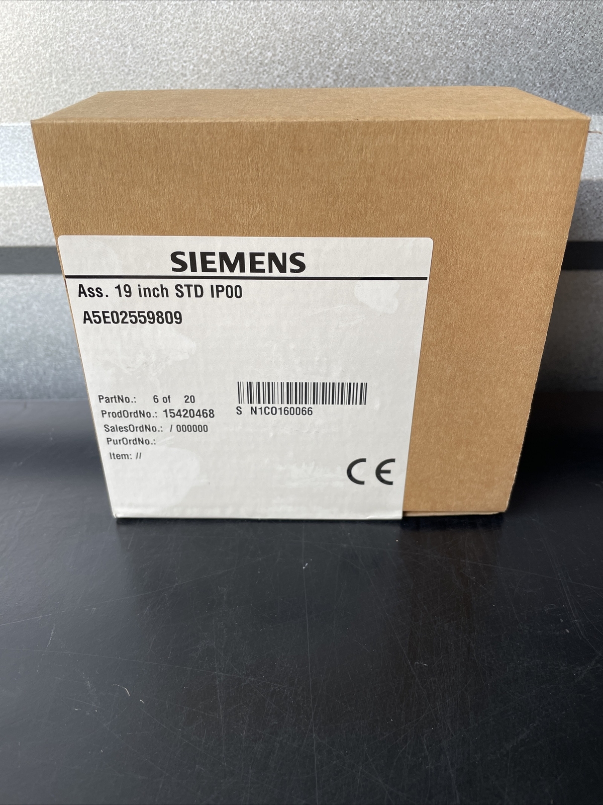 Siemens MAG 5000/6000 ass. 19 inch std ip00 / A5E02559809