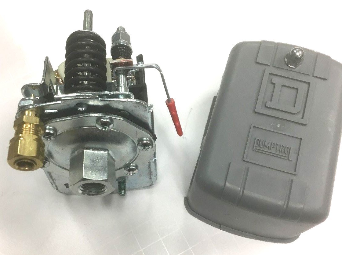 034-0086 Air Compressor Pressure Switch For 2 Stage Units 135 / 175 psi 9013fhg