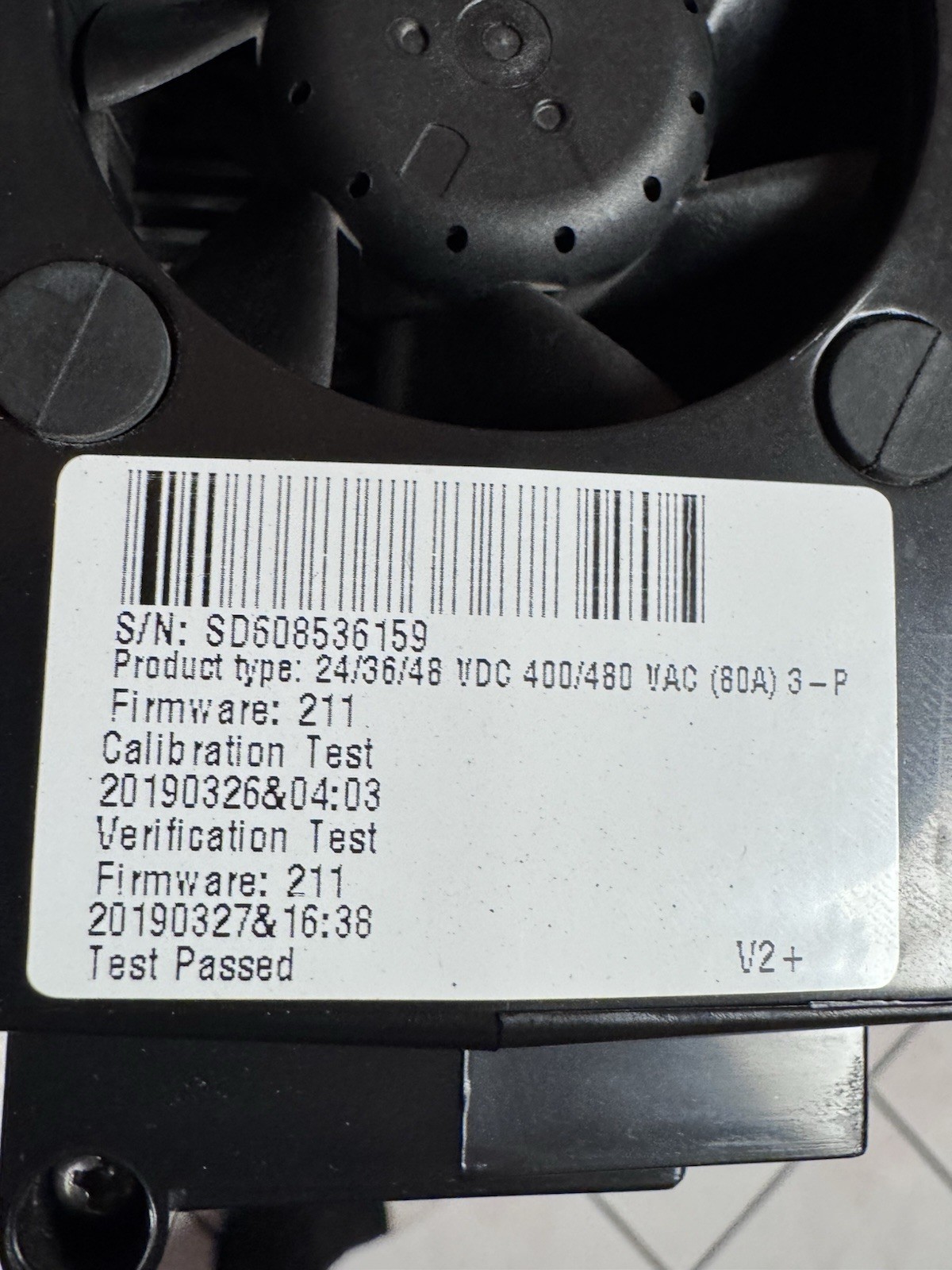 Enersys 6LA20671ChargerModule24/36/48VDC480VAC 3-PhaseRefurbished