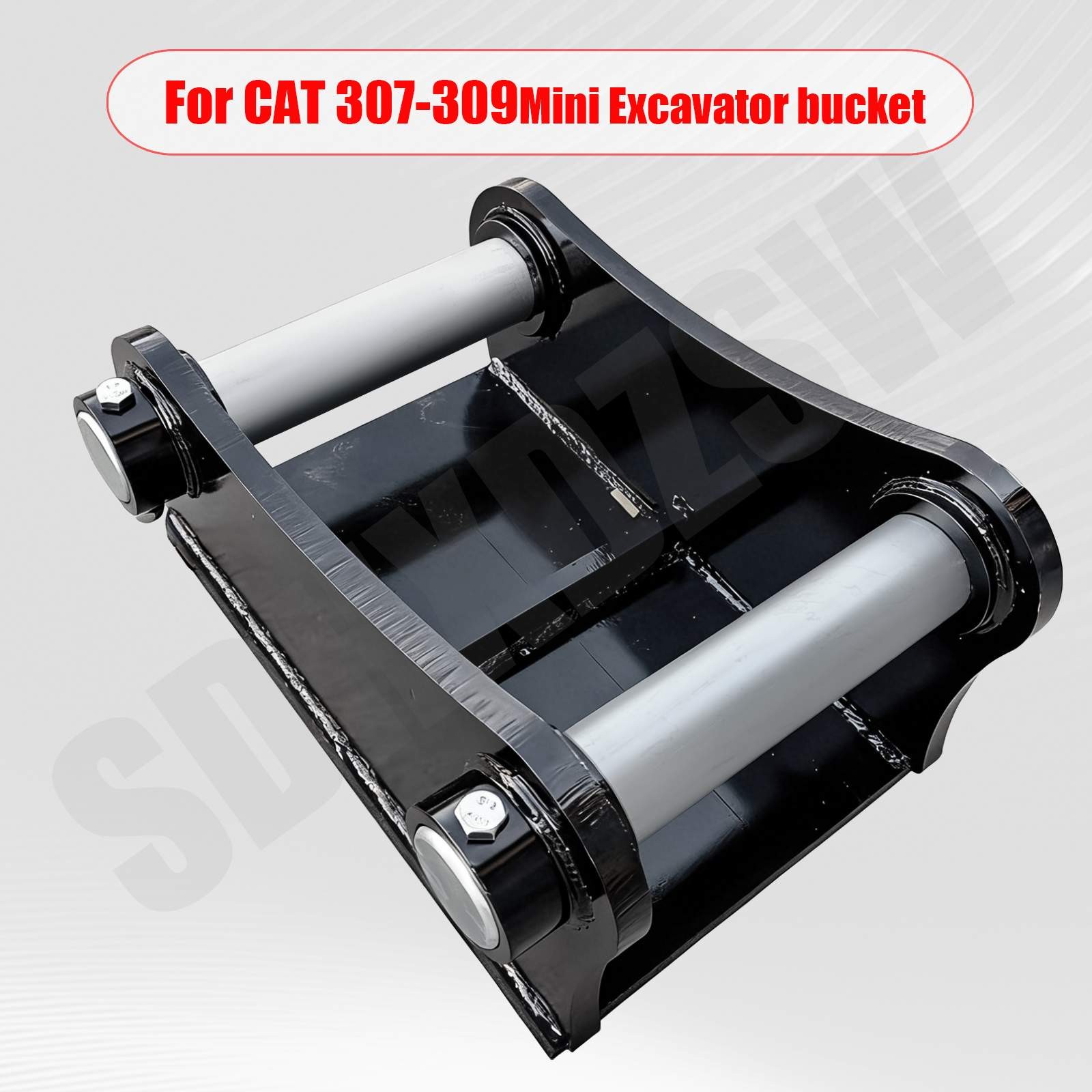 For CAT 307,308 and 309Mini Excavator bucket ears Weld base plate and 50mm pins