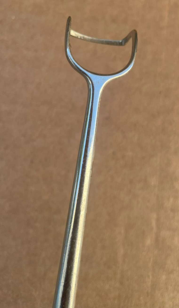 Weck Adenoid Curette Adenoidectomy, Throat Instrument, Stainless Steel