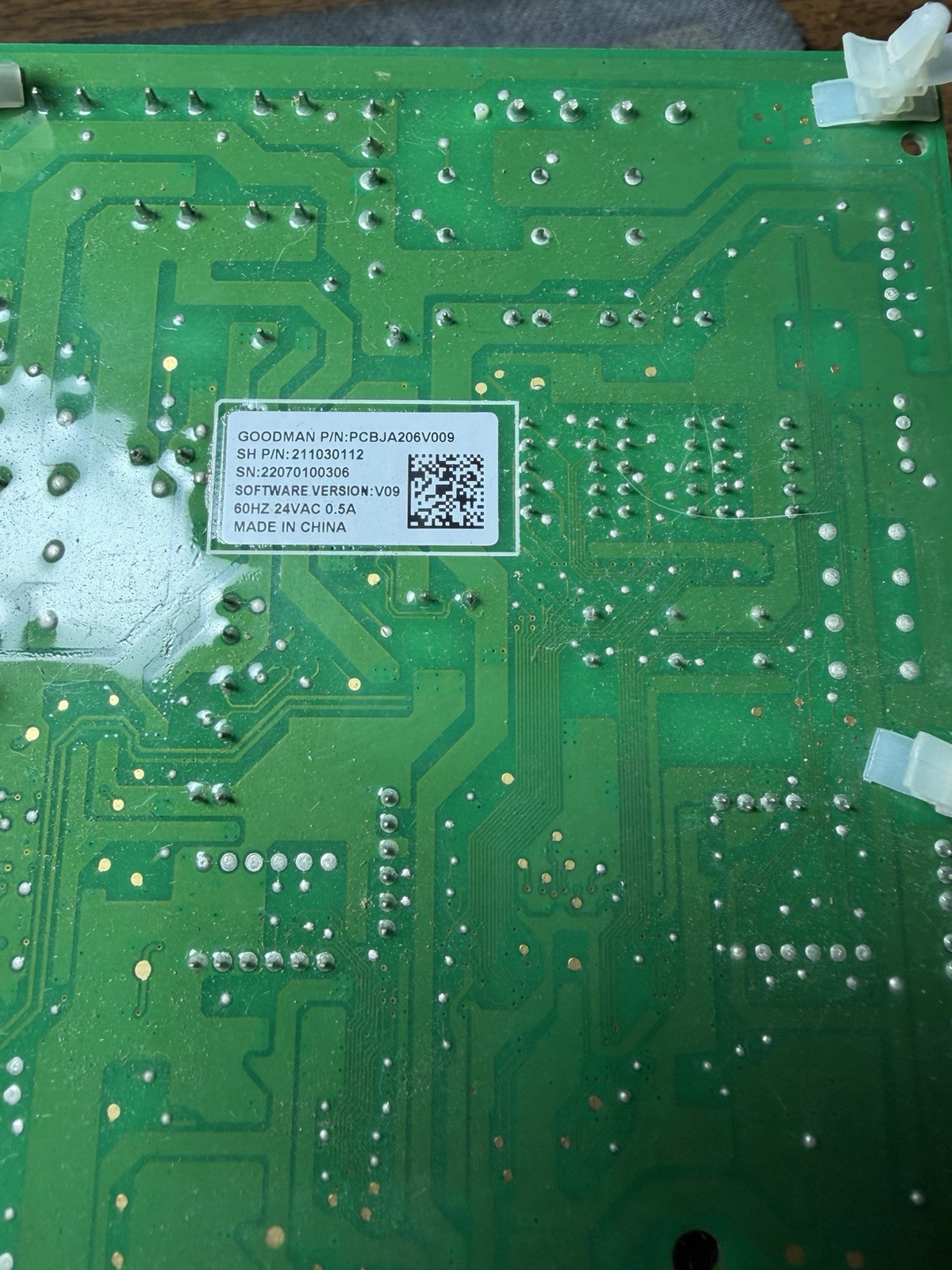 Goodman PCBJA206V009S Control Board