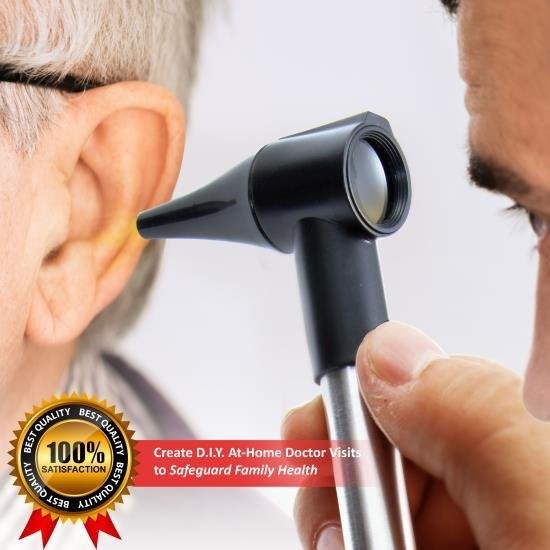 Serenelife Compact Fiber Optic Otoscope / Auriscope-Internal Ear Inspection
