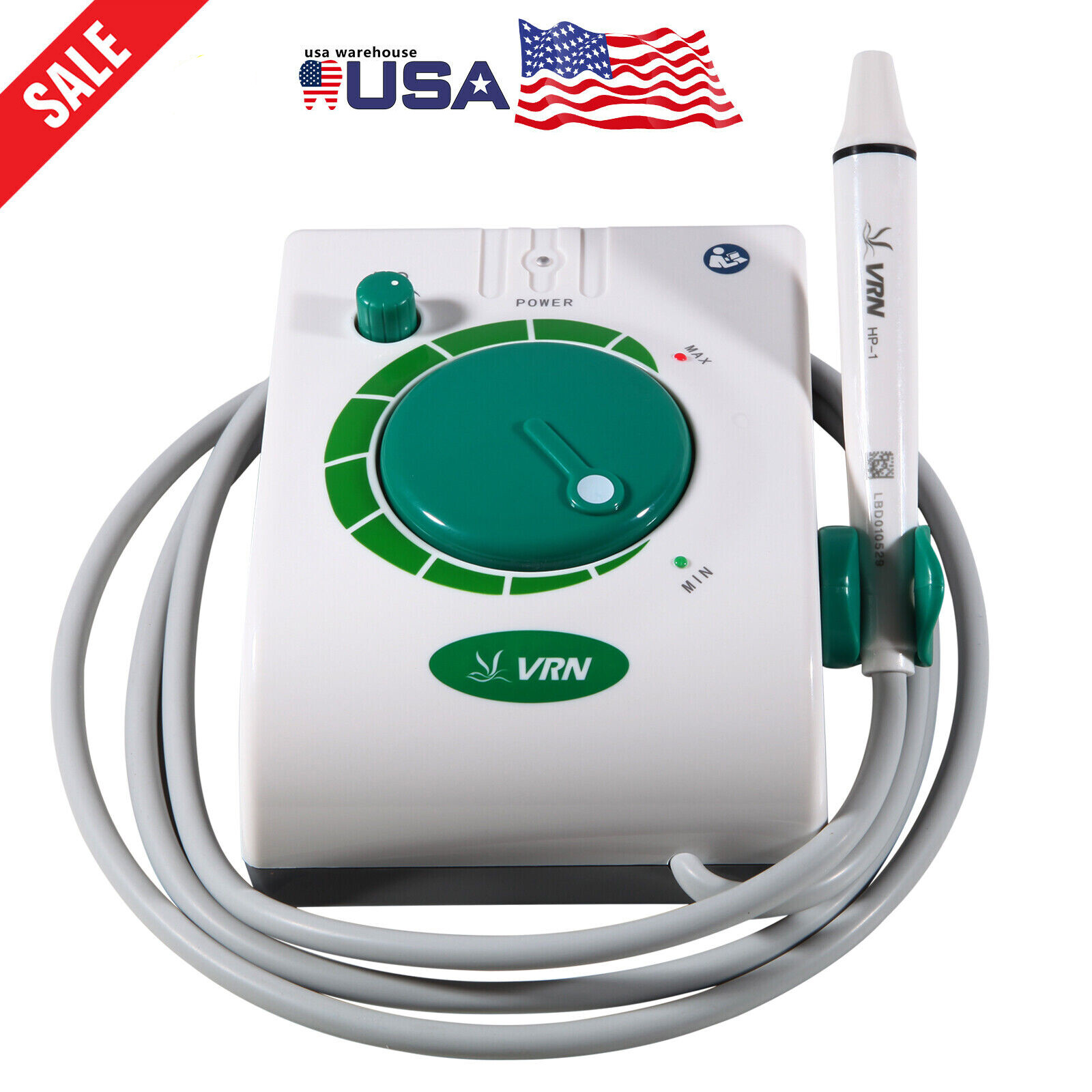 Dental Ultrasonic Scaler Teeth Cleaning Machine Calculus Remover with 5 Tips