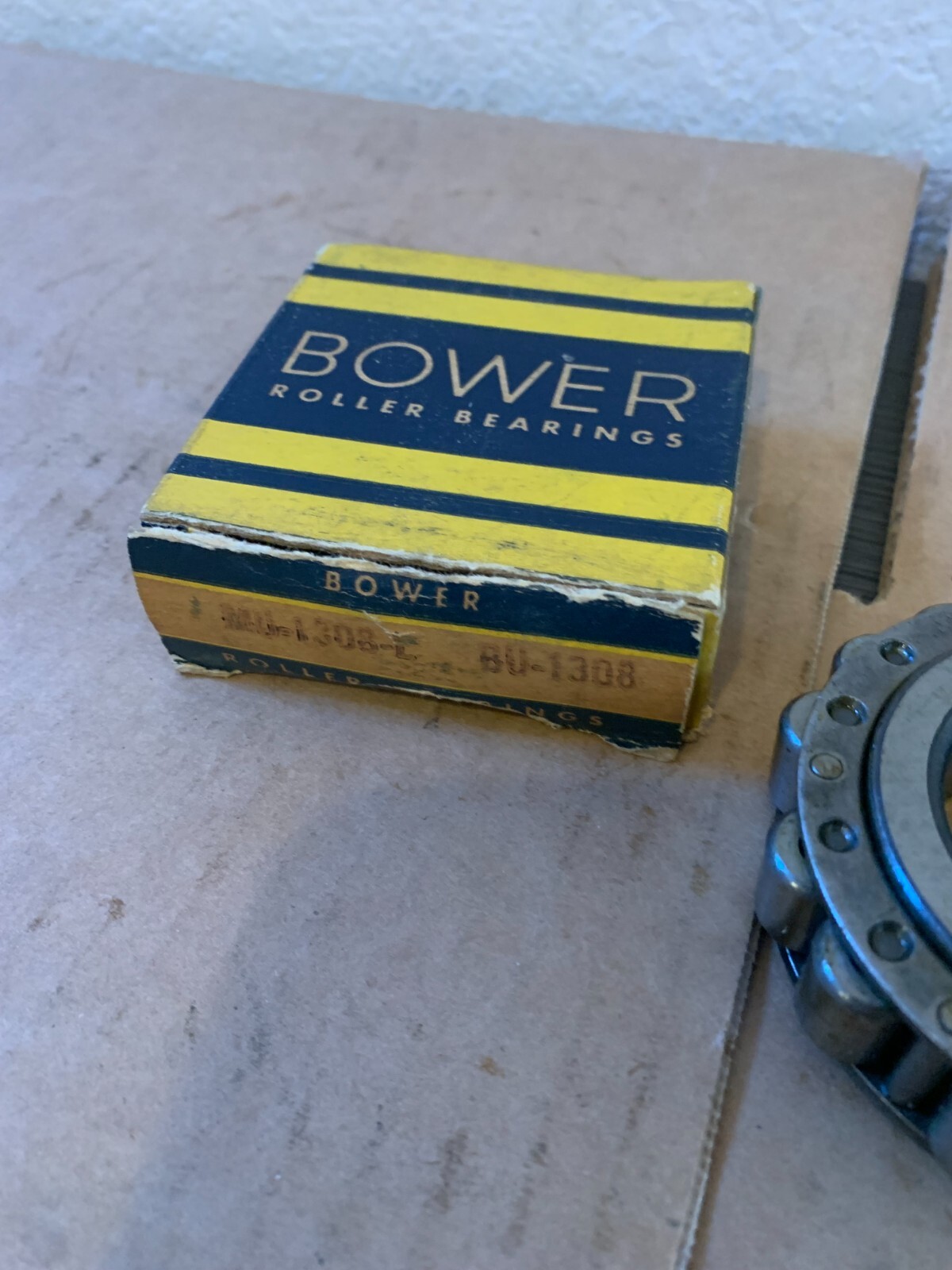 Bower BCA Cylindrical Roller Bearing MU-1308-L BU-1308 NEW OLD STOCK See Detail
