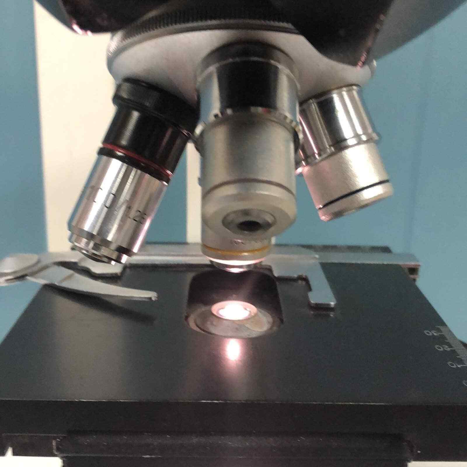 Amerel API MicroGold MICROSCOPE 4X 10X 40X & 100x OBJECTIVES professional