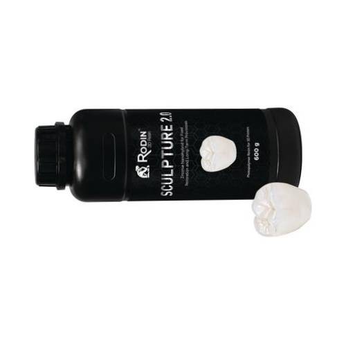 Pac-Dent 23895 Rodin Sculpture 2.0 Ceramic Nanohybrid 3D Resins A3 600gm