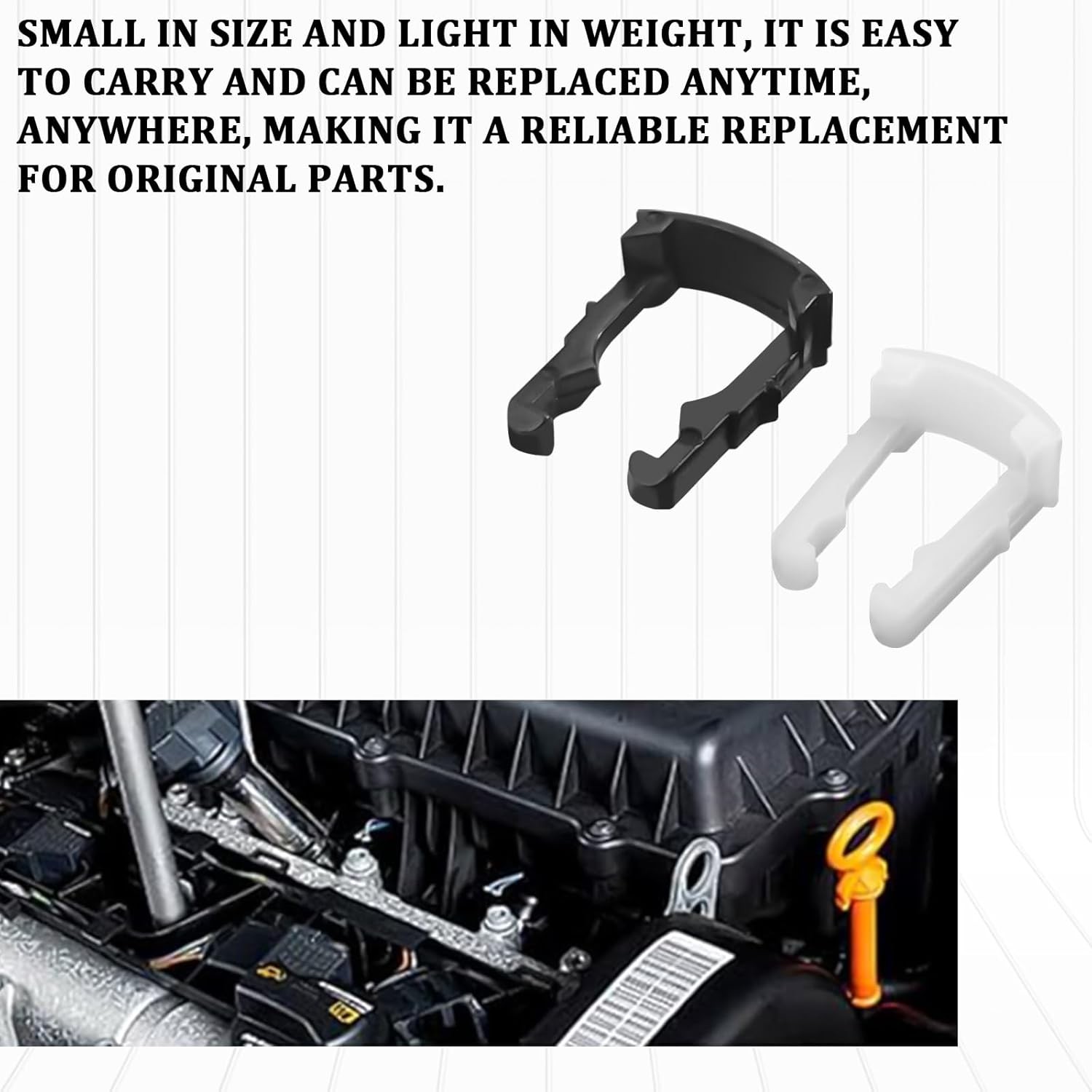 Ford 3/8″ 5/16 Fuel Line Retaining Clips Plastic Repair Kit Set