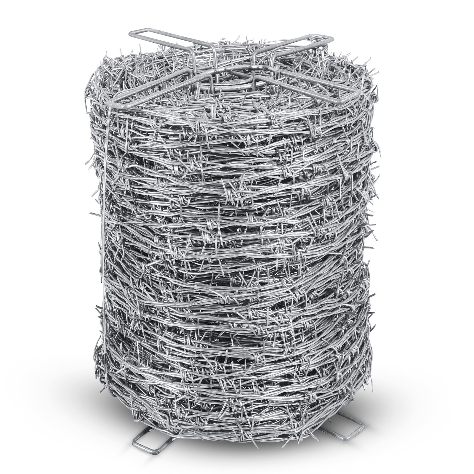 4-Point Barbed Wire Roll | 5″ Spacing, 16 Ga | 328 FT – 330 FT (100m) SIMBASTEEL