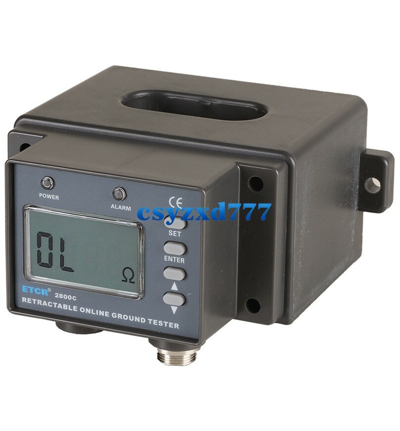 ETCR2800C Multifunction Non-Contact Resistance Online Tester 0.01Ω~200Ω ✦KD