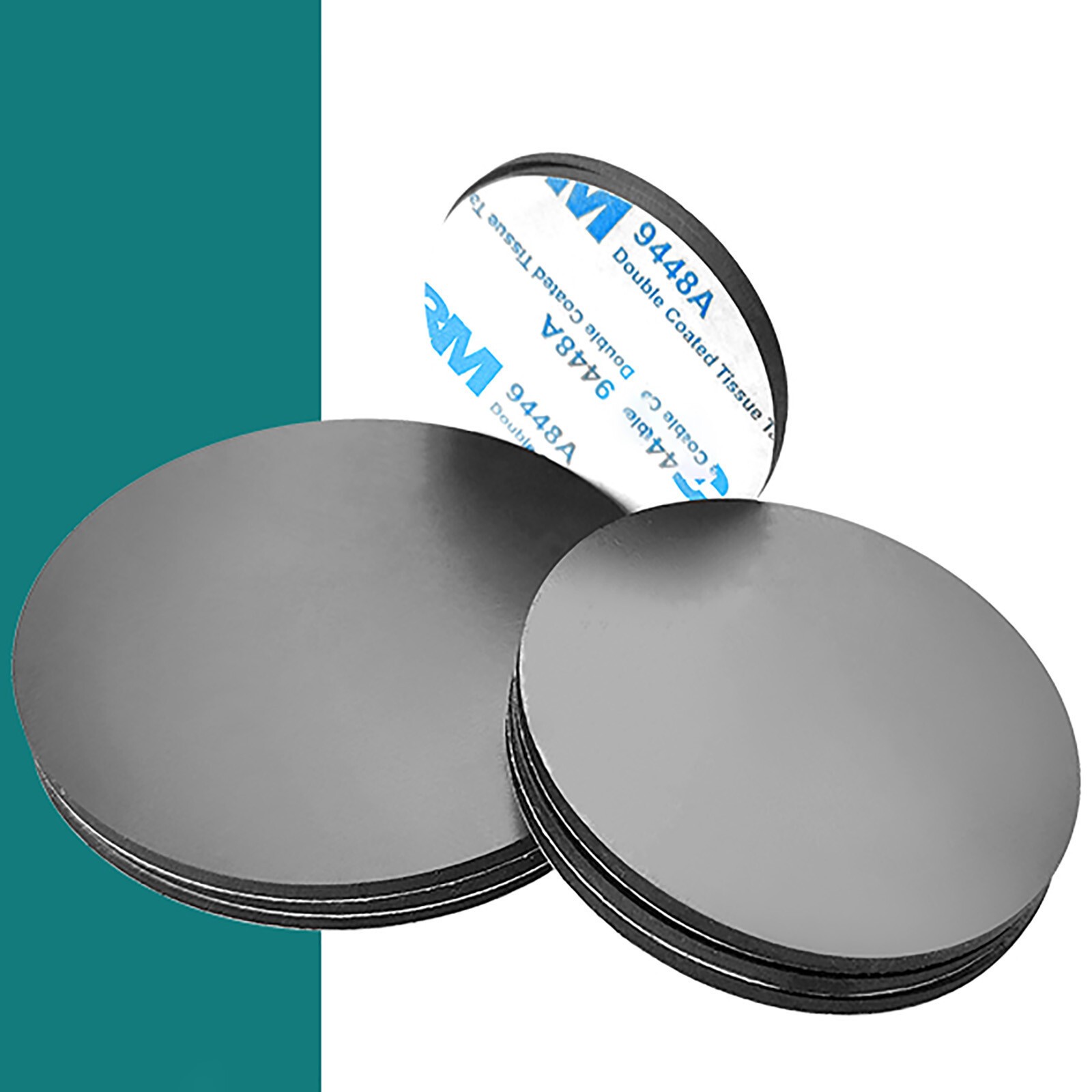 Self Adhesive Rubber Solid Round Pad Disc Sheet Gaskets Dia 5-150mm Thick 1-10mm