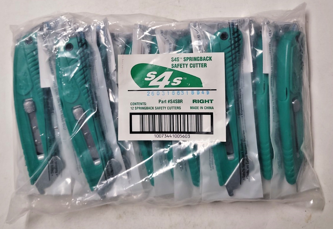 PACIFIC HANDY CUTTER 12-PACK Right Handed Cutter S4SBR