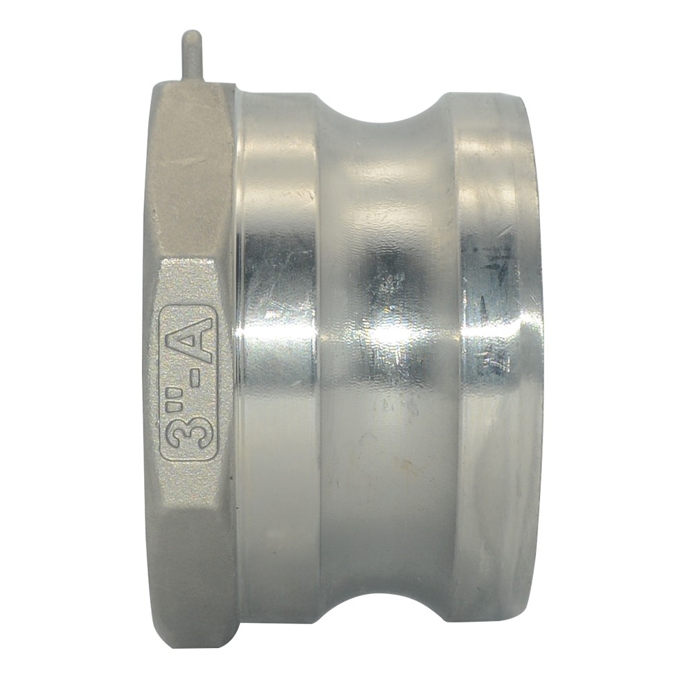 3″ inch Camlock type A male to NPT Female Threaded Adapter Stainless Steel 316