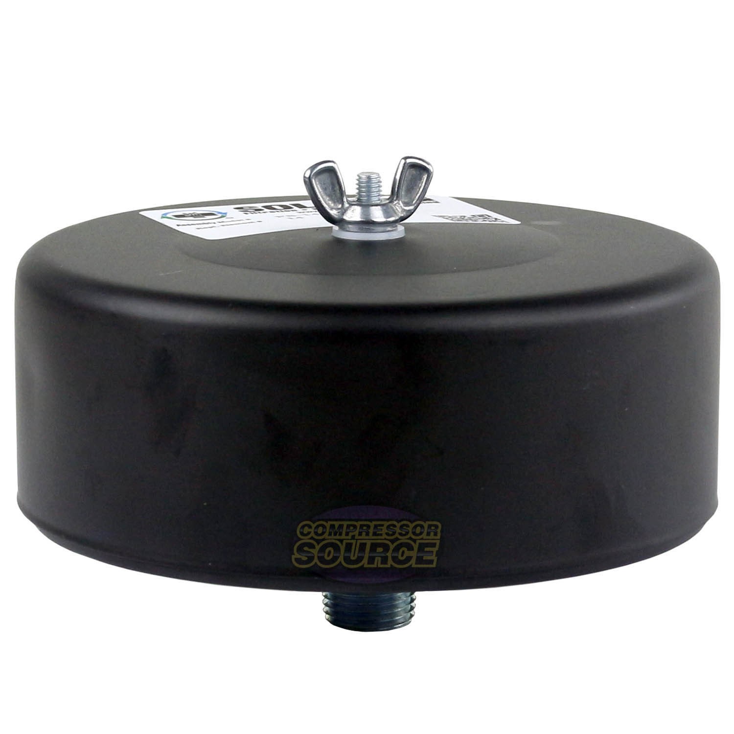 1/2″ Inch Air Compressor Intake Filter Silencer Metal Housing Canister New U.S.A