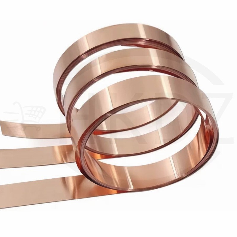 99.99% Pure Copper Cu Metal Sheet Roll Foil Plate Strip T2 Thickness 0.1mm -3mm