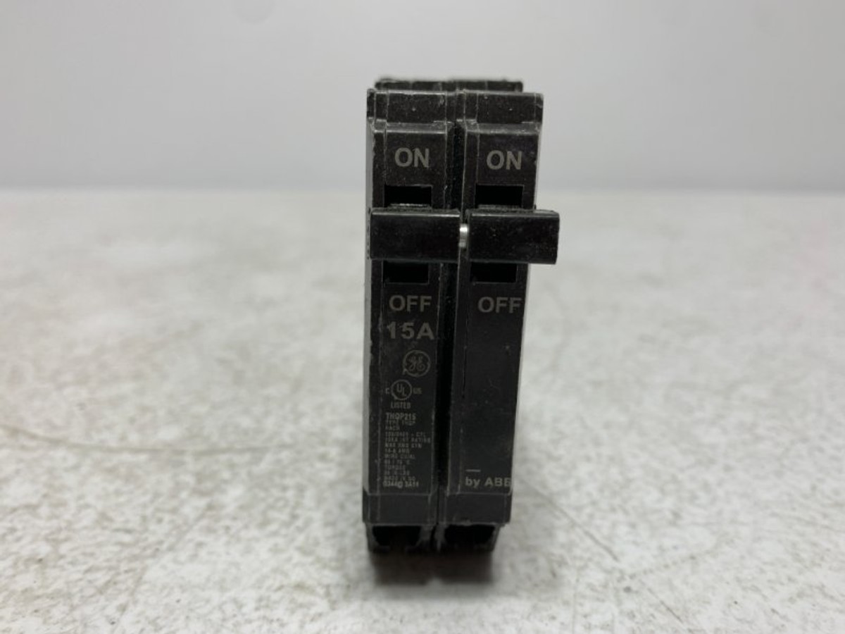 General Electric THQP215 Circuit Breaker 15A 120/240V 2-Pole