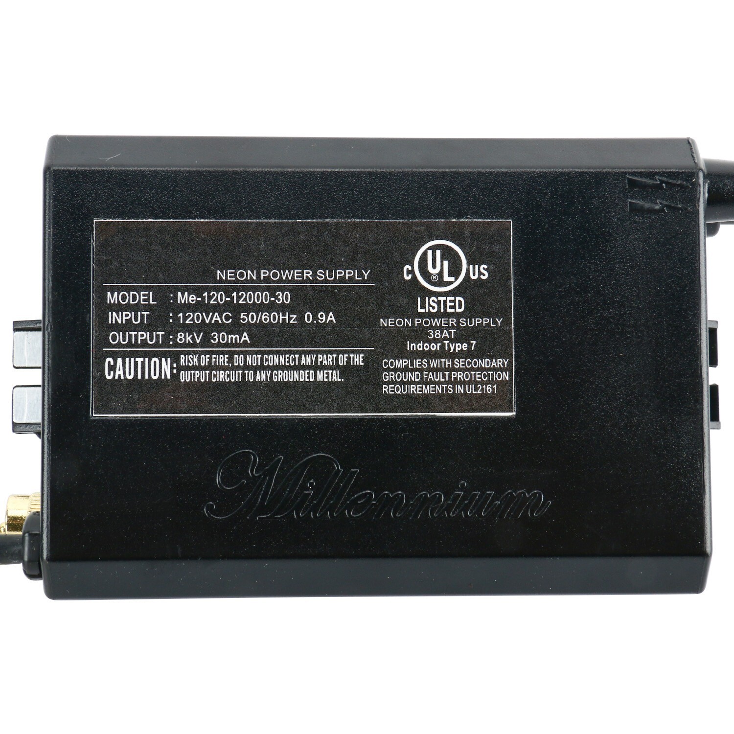 ME-120-12000-30 Neon Light Transformer Power Supply 8KV 30mA 120VAC UL Listed