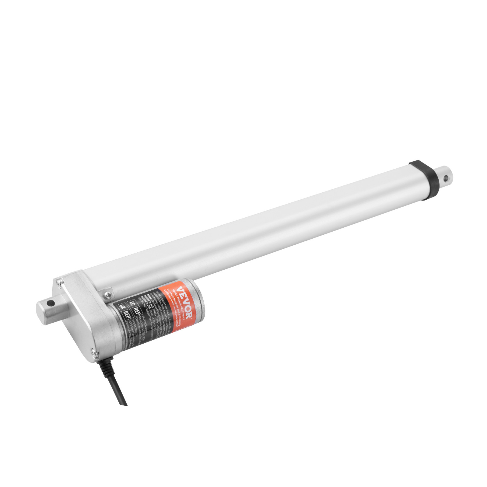 VEVOR Linear Actuator 12V 12 Inch High Load 330lbs/1500N 0.19″/s IP54 Protection