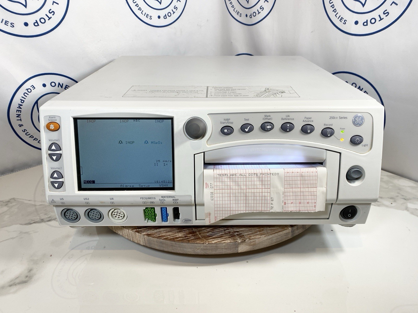 GE Corometrics 259CX-B Maternal Fetal Patient Monitor