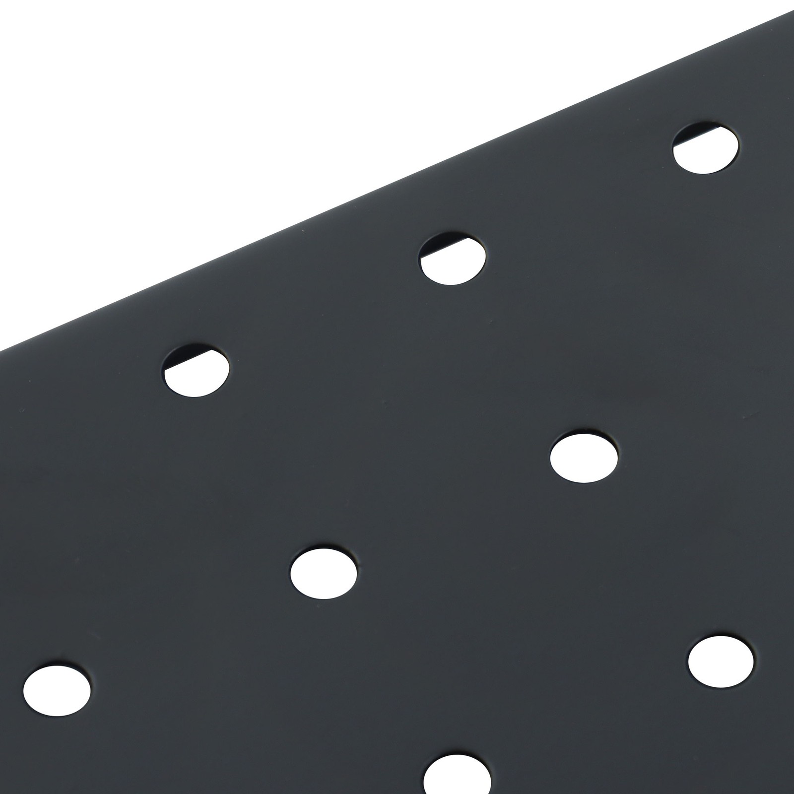 4 Pack 12″x12″ Heavy Duty Black Metal Pegboard Panels Pegboard Wall Organizer