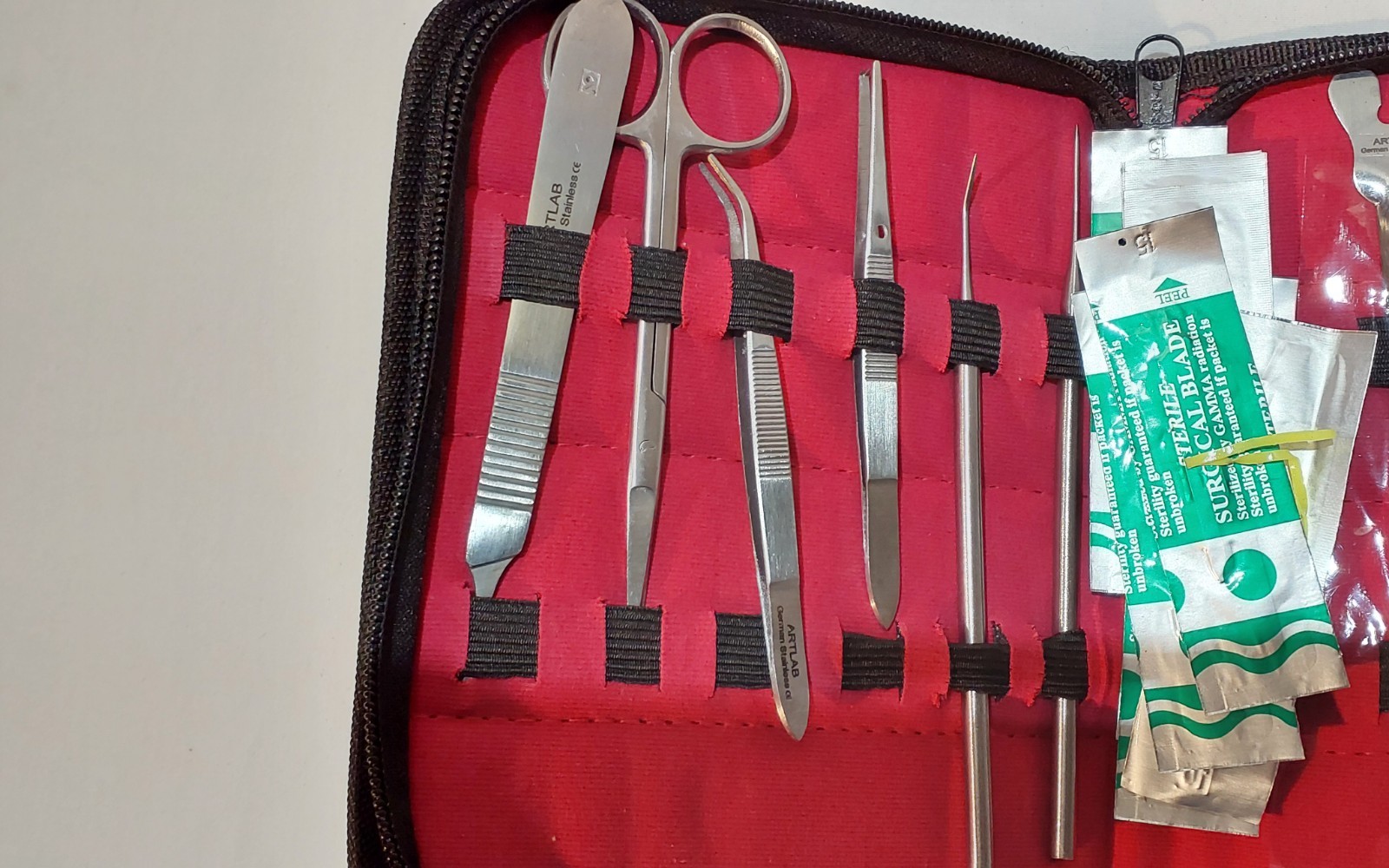 Artlab Advanced Dissecting Kit Stainless Steel