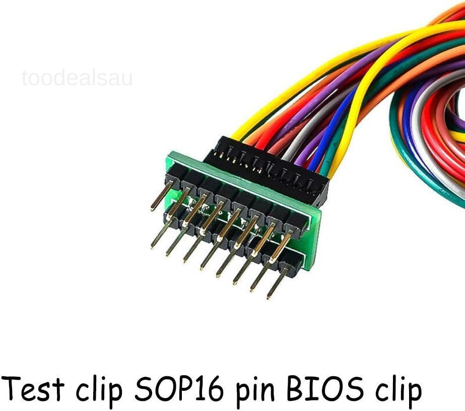 1Pcs SOP16 IC Test Clip SOP SOIC 16 SOIC16 Pin IC Test Clamp Sop16 to Dip8 Flash
