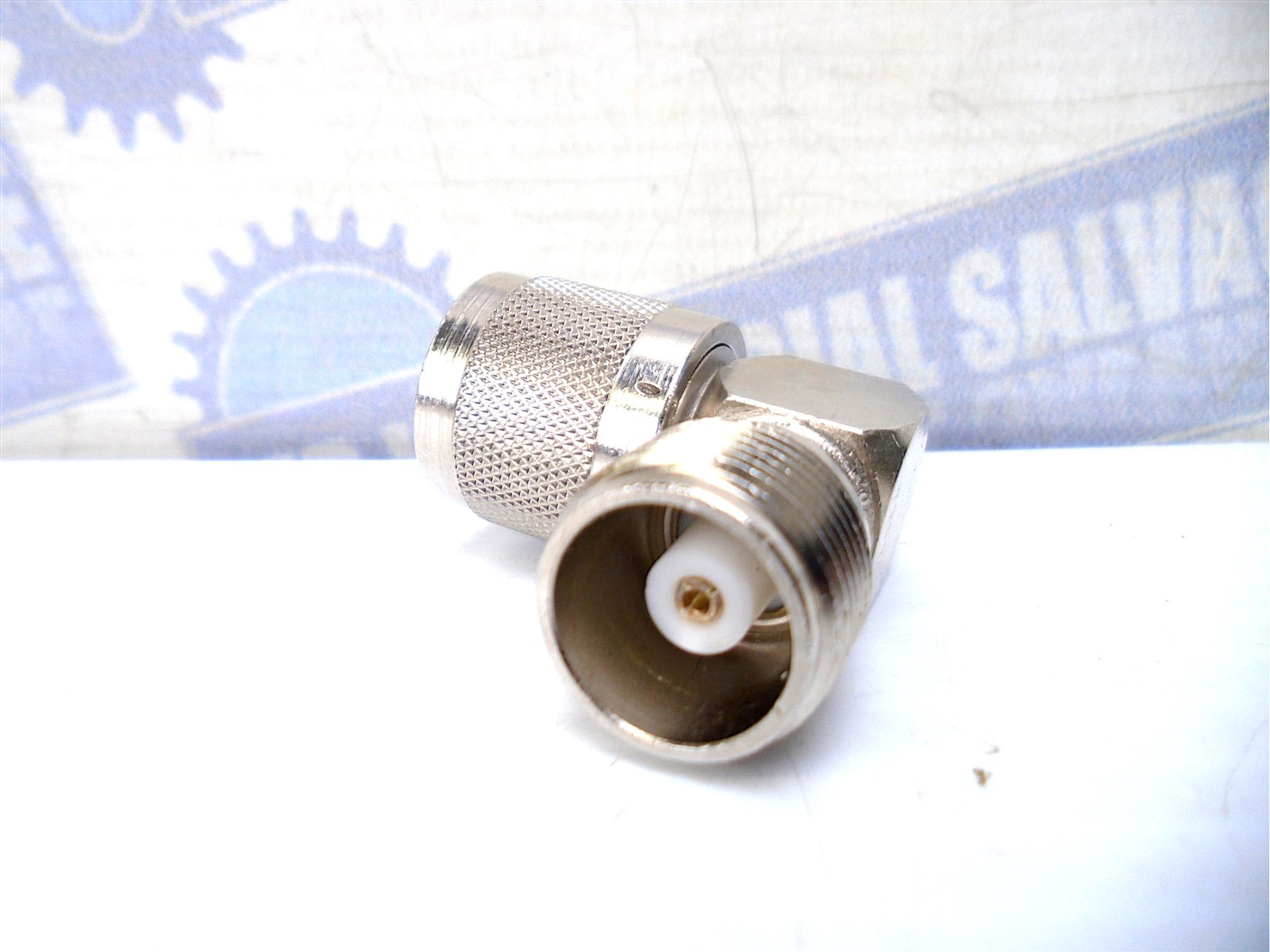(2 Pcs) AMPHENOL – PN: 82-115 – UG212C/U – 90° ANGLE JACK-PLUG CONNECTOR -(NEW)