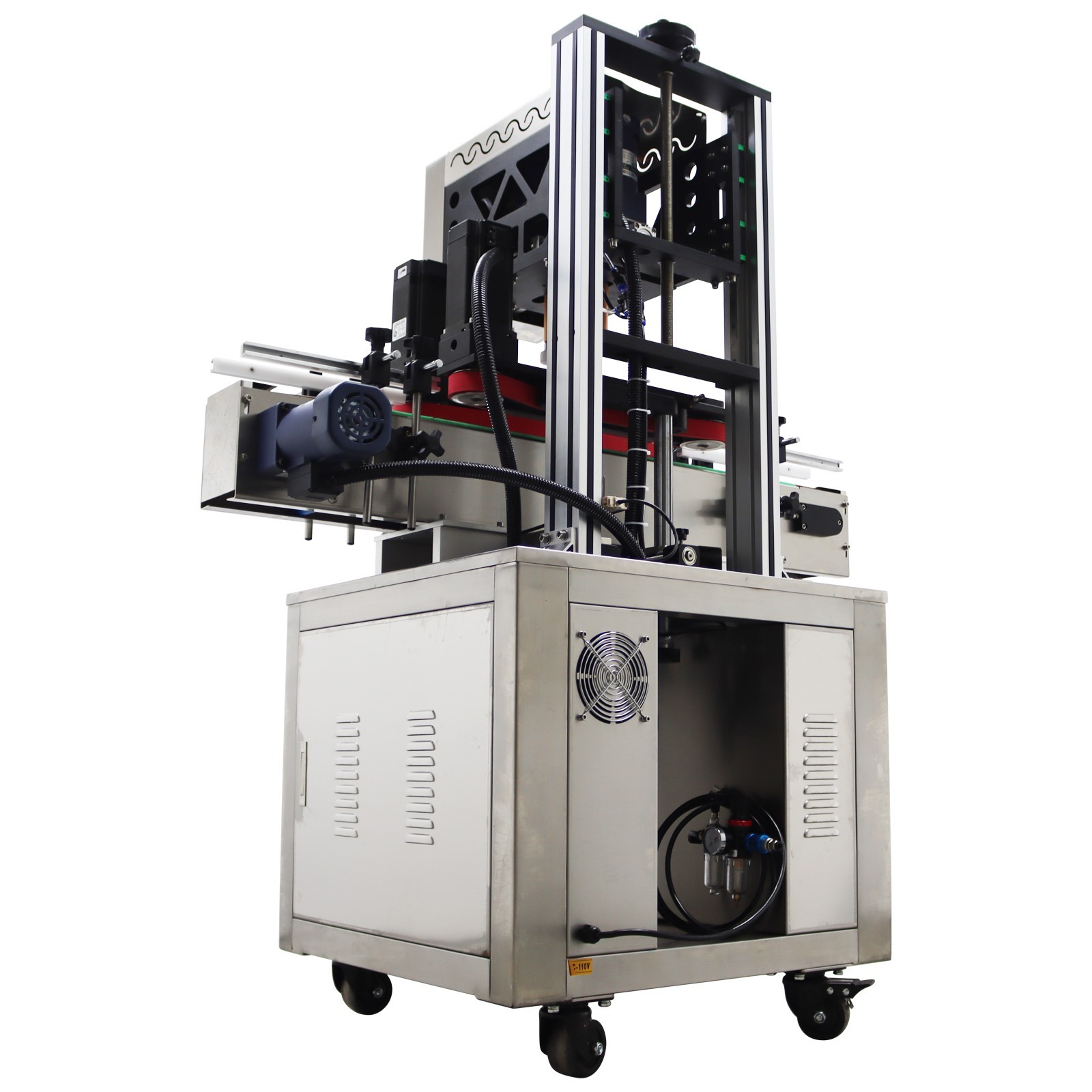Automatic Conveyor Capping Machine for Assembly Line 0.78-4.72in Bottle Dia.