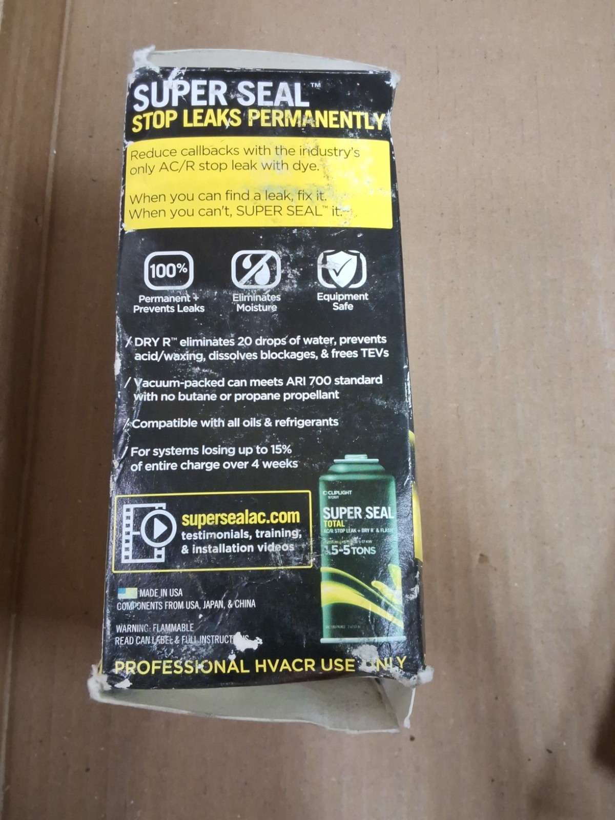 Cliplight Super Seal Total 972KIT Medium Systems