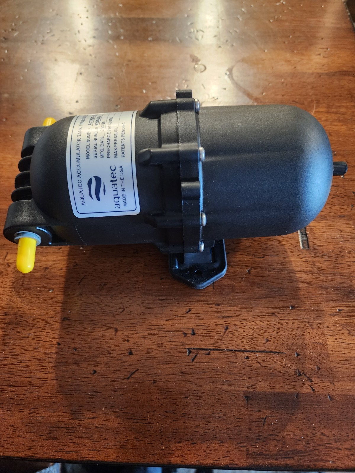 Aquatec ACT 820-JG Accumulator Tank/Pulsation Dampener – Brand New