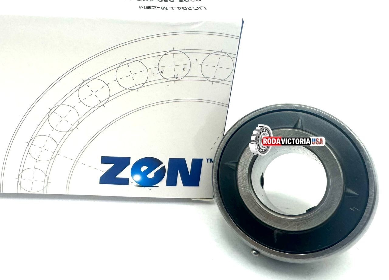 ZEN UC204 Insert Ball Bearing GYE20KRRB YAR204-2F 20x47x31 mm